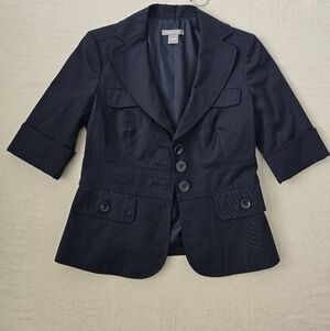 Ann Taylor Midnight Blue Blazer